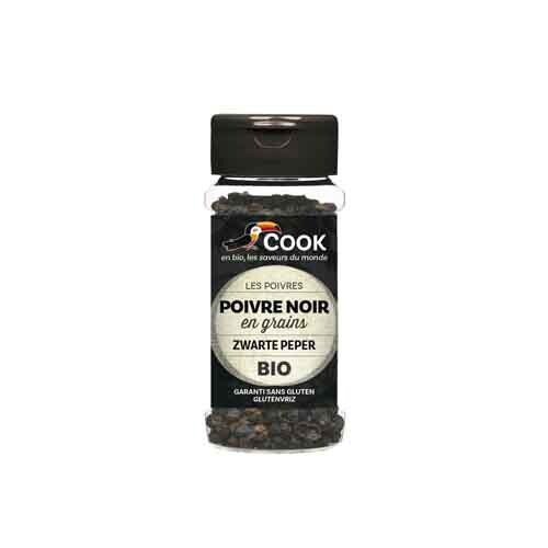 Black pepper in grains Organic
