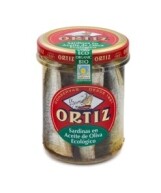 Sardines Huile Olive Vierge 190g Ortiz