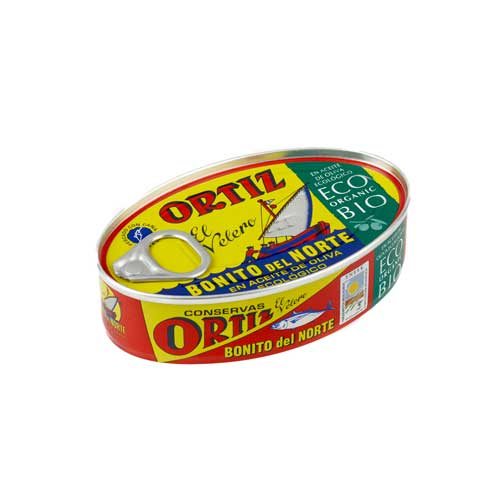 White tuna in olive oil 112g Ortiz