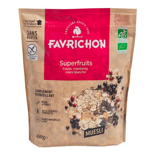 Müsli Superfruits Bio Glutenfrei 500g