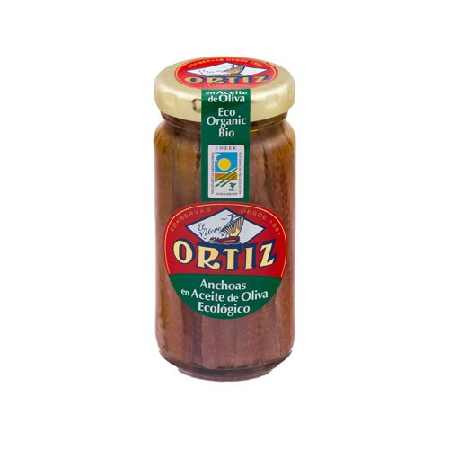 Sardellen Bio-Olivenöl 95g Ortiz