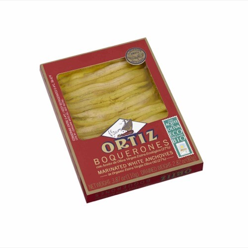 Anchois marinés au vinaigre Bocherones 110g x12 Ortiz