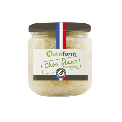 Lacto-Fermented White Cabbage Sauerkraut 380G Organic