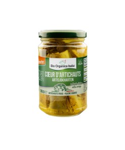 Coeurs d'artichauts à l'huile 280g Bio Demeter