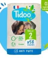 Eco baby nappies T2 (3-6kg) Tidoo x50