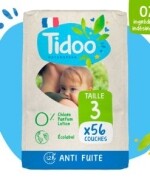 Ökologische Babywindeln T3 (4-9kg) Tidoo x50