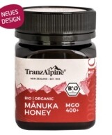 Miel de Manuka biologique TranzAlpine MGO 400+ Bio