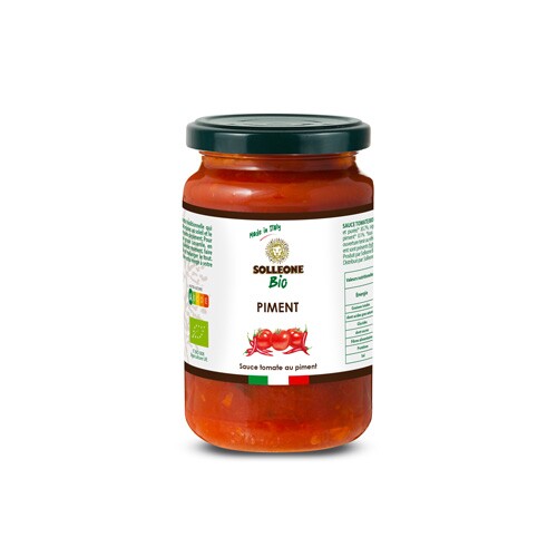 Sauce Tomates Piment Rouge 340g Bio