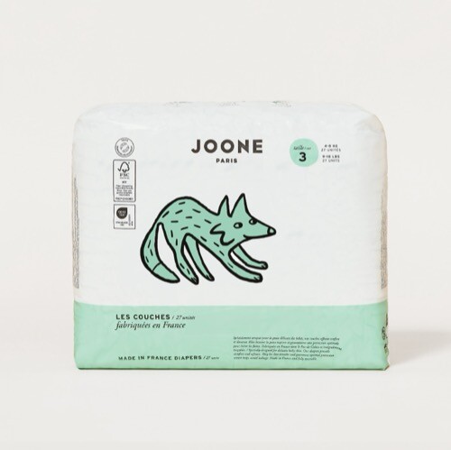 Les Couches Parfaites T3 (4-8kg) - 27 unités Joone