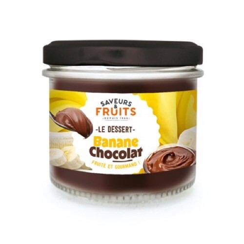 Mousse au Chocolat Banane Bio 120g