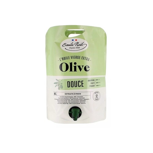 Huile dâolive vierge extra douce biologique 3l Bio