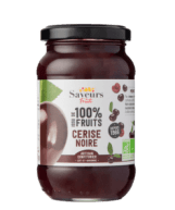 Black Cherry Jam 100% Pure Fruit 310g Organic