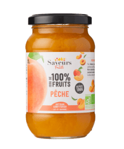 Confiture Pêche 100% Pure Fruit 310g Bio