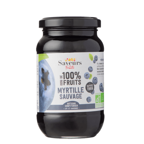 Heidelbeer konfitüre 100% 310g Bio