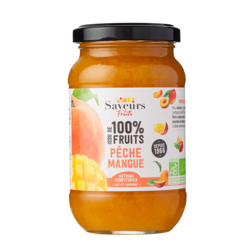 Pfirsich-Mango Konfitüre 100% 310g