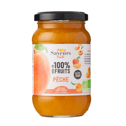 Pfirsich-Konfitüre 100% 310g Bio