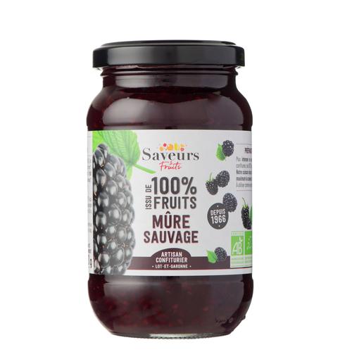 Confiture Mûre sauvage 100% Pure Fruit 310g Bio