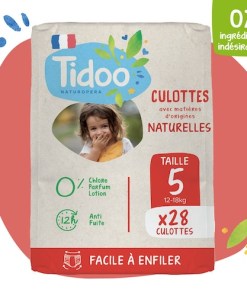 Culottes d’apprentissage écologiques T5 (12-18kg) Tidoo x28