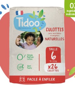 Ökologische Windelhöschen T6 (16-30kg) Tidoo x26