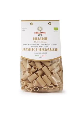 Pasta Rigatoni Grano Rusello 453gr Bio