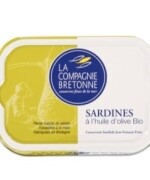 Sardines à l'huile d'olive vierge extra bio 115g
