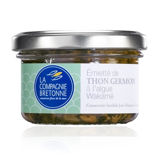 Germon-Thunfisch mit Wakame-Algen 90g