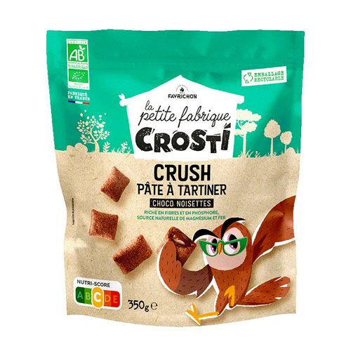 Crosti herz fondant choco haselnüsse Bio