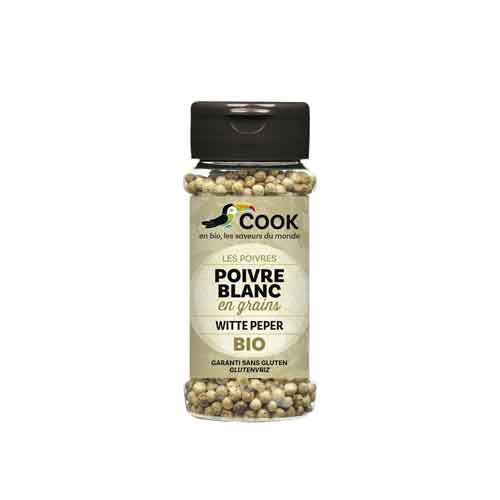 White pepper in grain 50g Organic