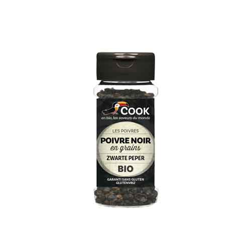 Poivre noir en grains 50g Bio