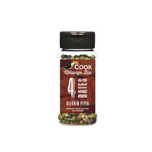 Mélange quatre baies (poivres) 35g Bio
