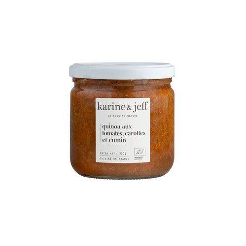 Quinoa aux tomates carottes et cumin 350g Bio