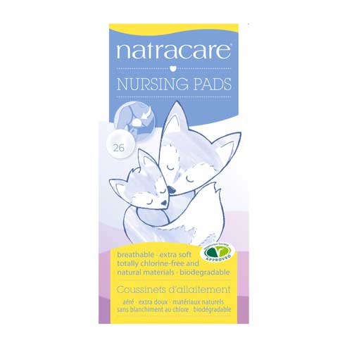 Coussinets d’allaitement bio Natracare x25