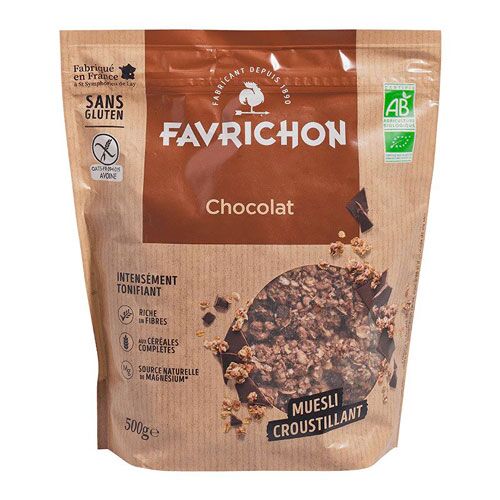 Muesli chocolat Bio Sans Gluten