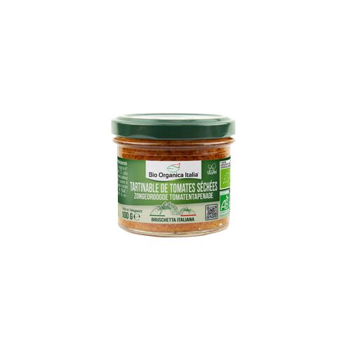 Paste aus sonnengetrockneten tomaten 140g Bio