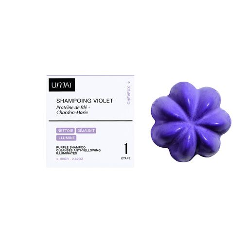 Shampoing violet 80g UMAI