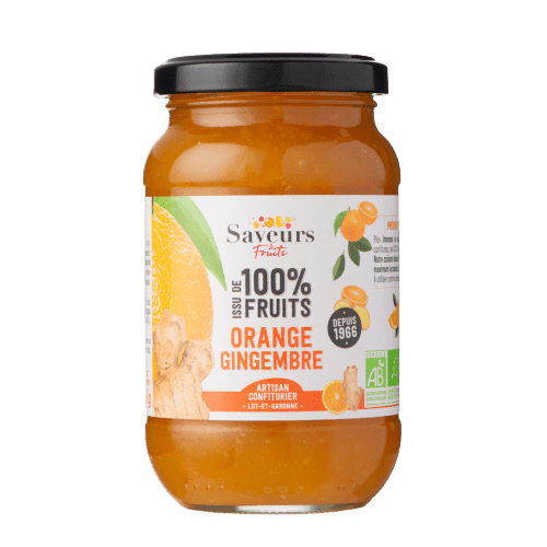 Konfitüre Orange Ingwer 100% 310g Bio