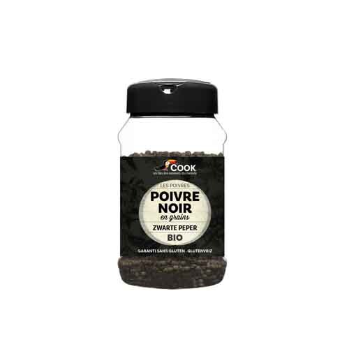 Black pepper in grains 200g Organic