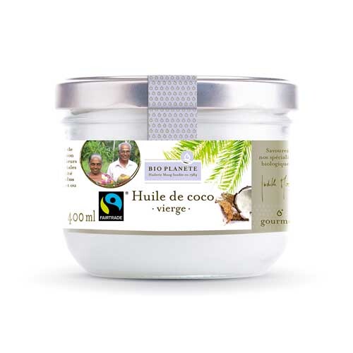 Huile de coco vierge 400ml Bio