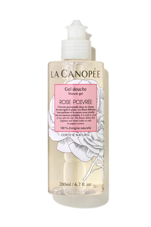 Peppered pink Shower gel