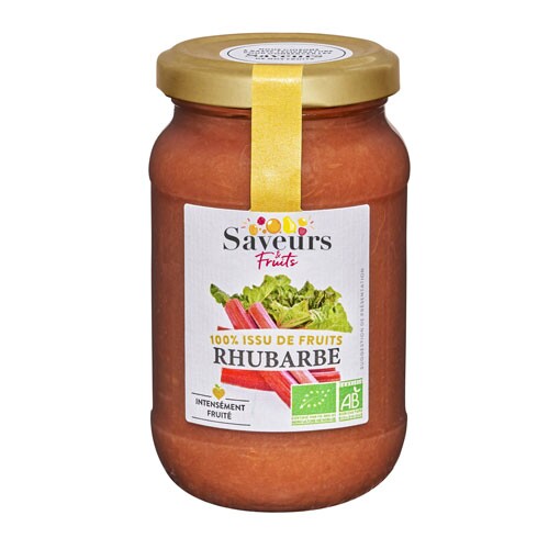 Rhabarbe Konfitüre 100% 310g Bio