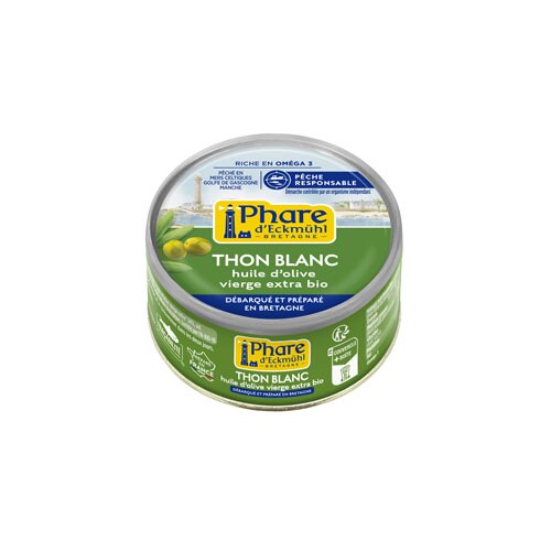 Weißer Thunfisch, mit der Leine gefangen, in Olivenöl 80g