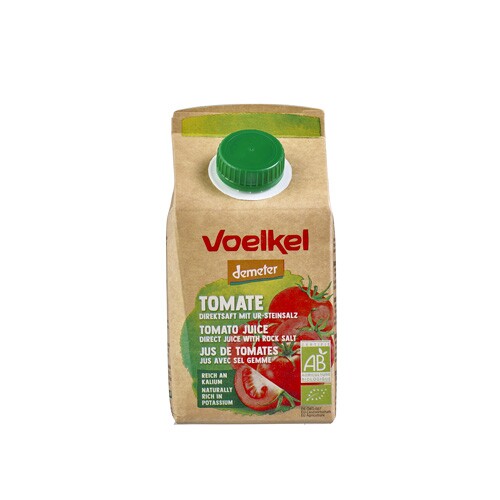 Demeter Tomato Juice Elopak 500ml Organic Voelkel