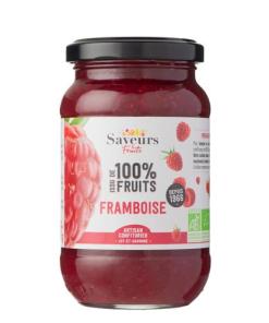 Confiture Framboise 100% Pure Fruit 310g Bio