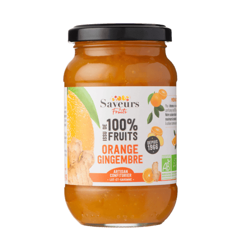 Konfitüre Orange Ingwer 100% 310g Bio