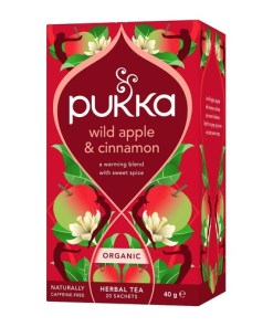 Pukka Wild Apple & Cinnamon Tea Organic