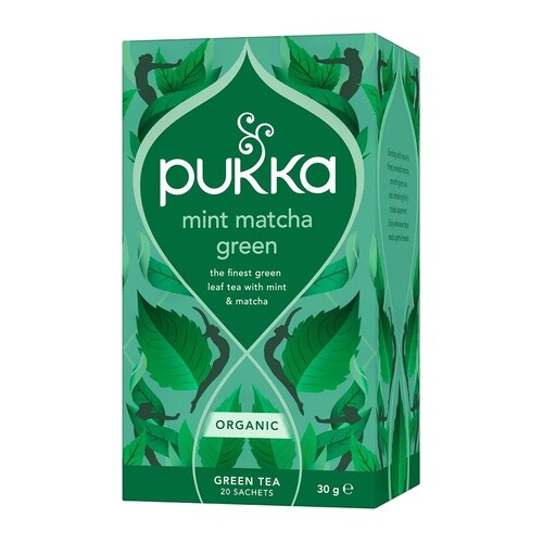Pukka Matcha Minze Grüntee Bio