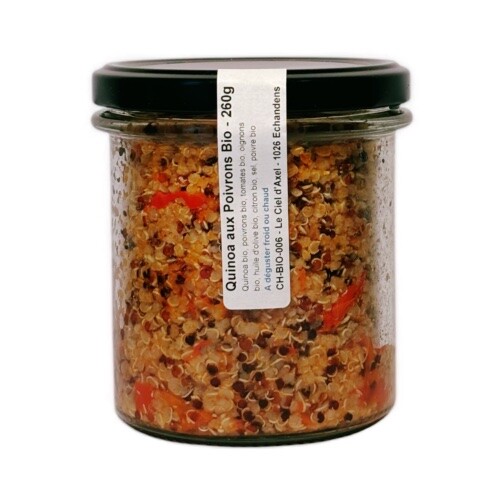 Bio-Quinoa mit Paprika 260 g