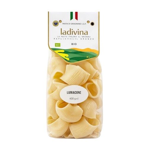 Pasta Lumaconi La Divina IGP Gragnano 400g Bio