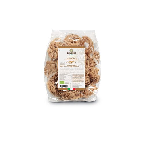 Half-wholemeal spelt tagliatelle 500g organic