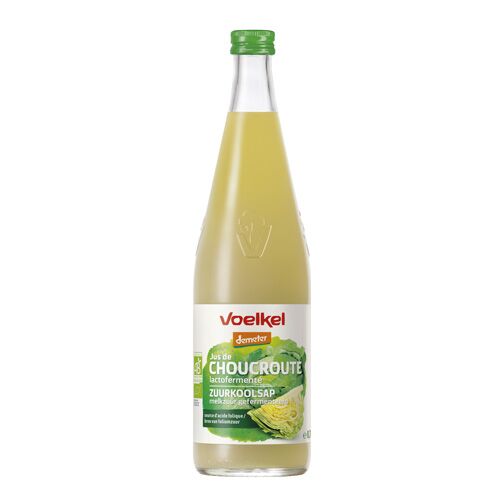 Lactofermented Sauerkraut Juice Demeter 700 ml Organic